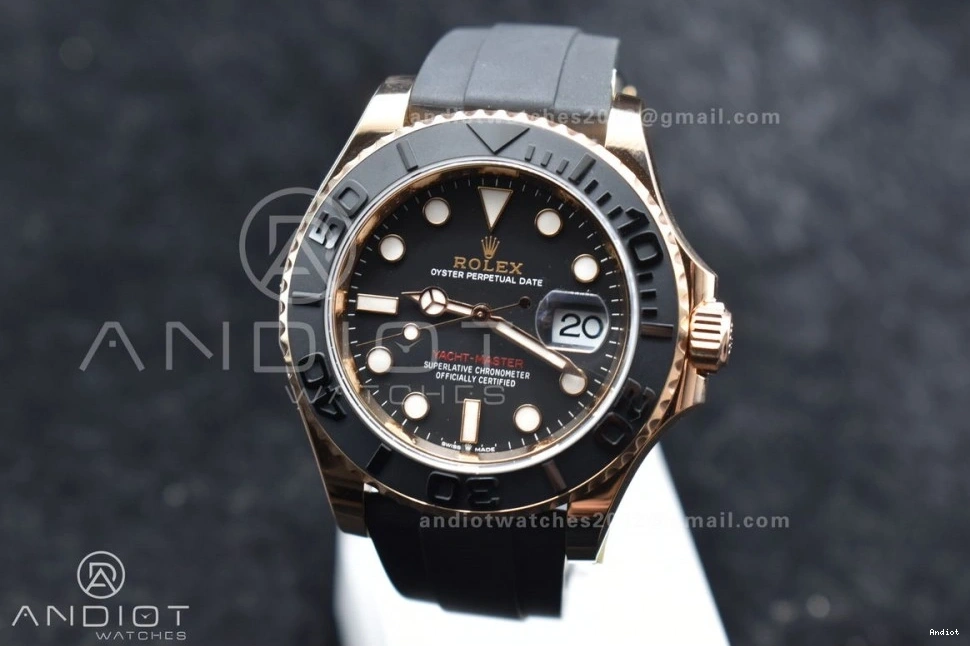 Yacht-Master (Gain on Best ARF 1:1 VR3235 Oysterflex Weight) 126655 Edition Strap 0305